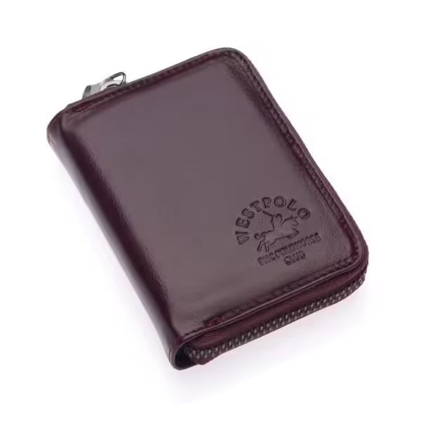 Portefeuille homme Westpolo en cuir véritable (502)