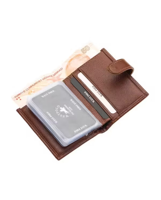 Westpolo Genuine Leather Men Wallet (613)
