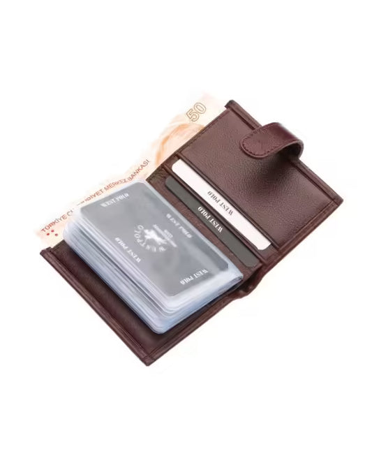 Westpolo Genuine Leather Men Wallet (613)