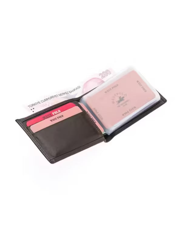 Westpolo Genuine Leather Men Wallet (617)