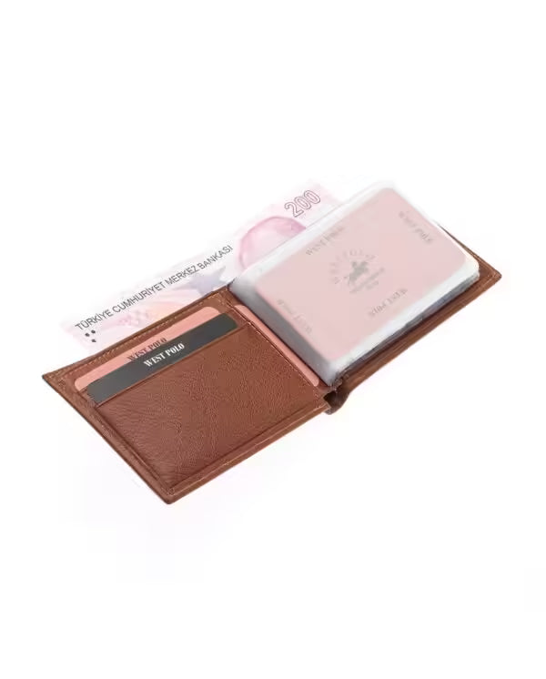Westpolo Genuine Leather Men Wallet (617)