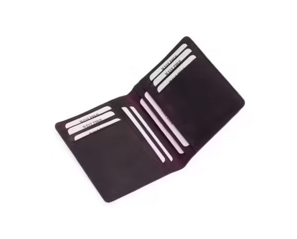 Portefeuille homme Westpolo en cuir véritable (649C)