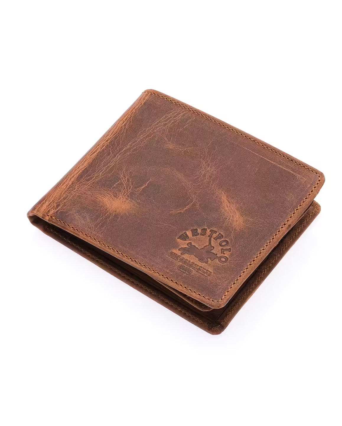 Portefeuille homme Westpolo en cuir véritable (1616C)