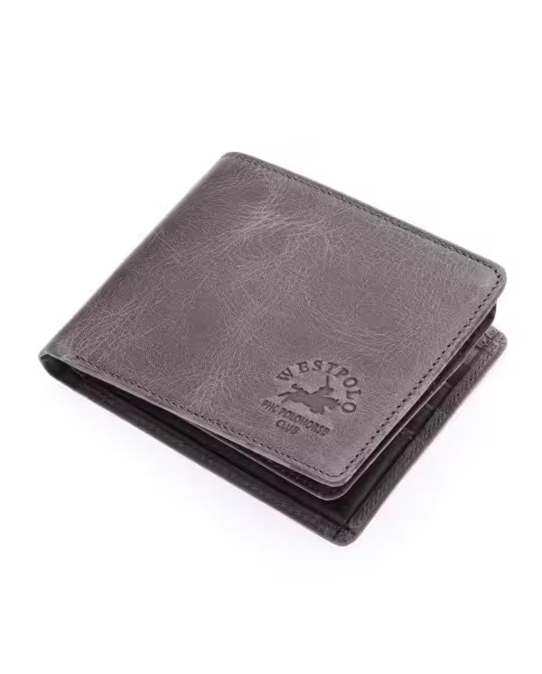 Portefeuille homme Westpolo en cuir véritable (1616C)