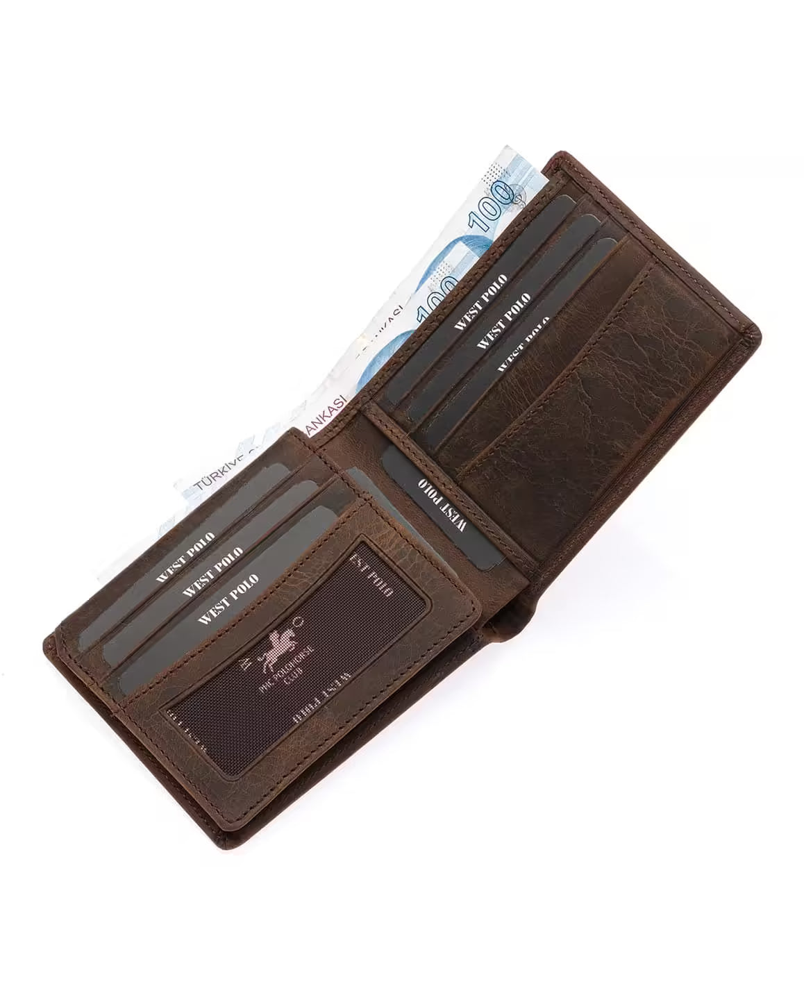Westpolo Genuine Leather Men's Wallet (1616C)