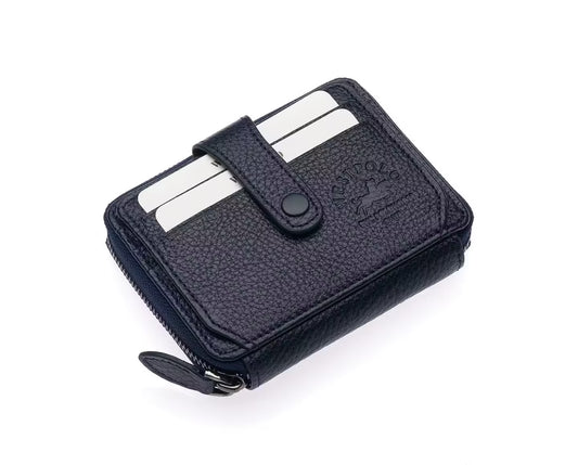 Westpolo Genuine Leather Unisex Cardholder Wallet (1595)