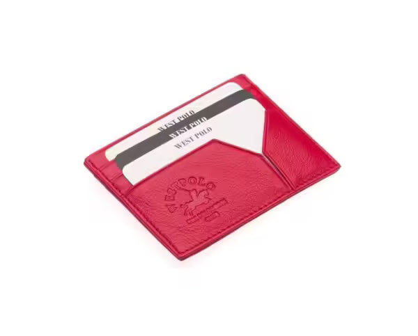 Westpolo Genuine Leather Unisex Cardholder Wallet (45)