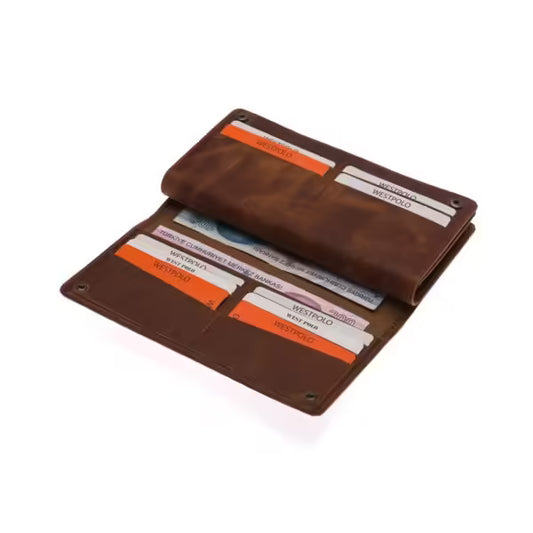 Westpolo Genuine Leather Unisex Wallet (2725C)