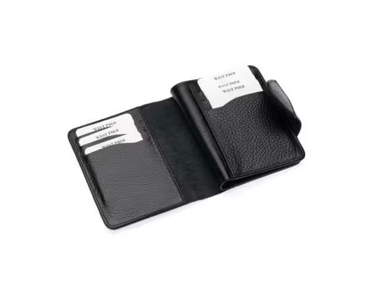 Portefeuille unisexe en cuir véritable Westpolo (3232)