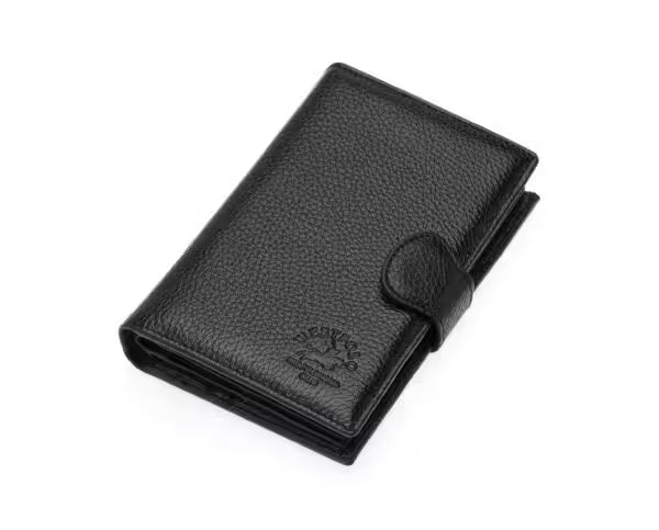 Portefeuille unisexe en cuir véritable Westpolo (421)