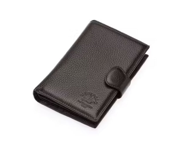 Portefeuille unisexe en cuir véritable Westpolo (421)