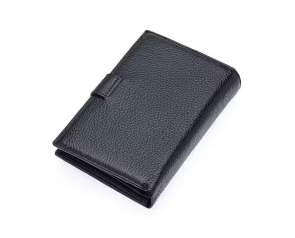 Portefeuille unisexe en cuir véritable Westpolo (421)