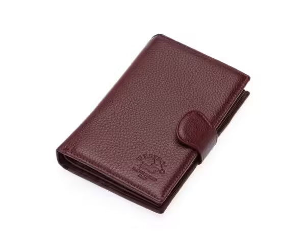 Portefeuille unisexe en cuir véritable Westpolo (421)