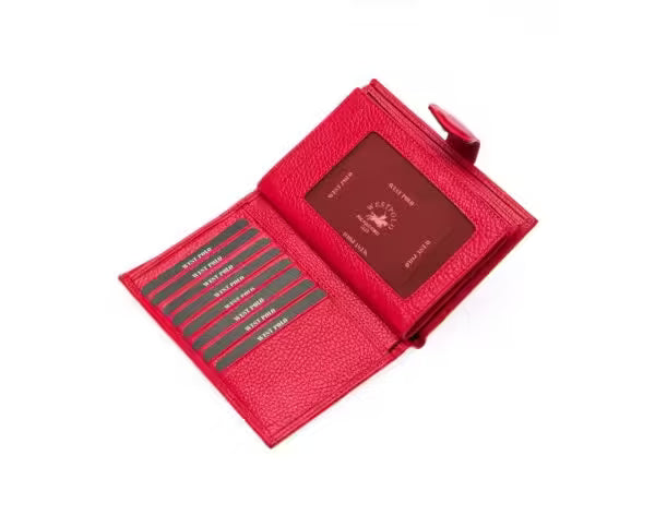 Portefeuille unisexe en cuir véritable Westpolo (421)
