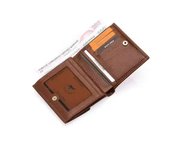 Portefeuille femme en cuir véritable Westpolo (413)