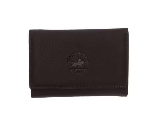 Portefeuille femme Westpolo en cuir mat véritable (402)