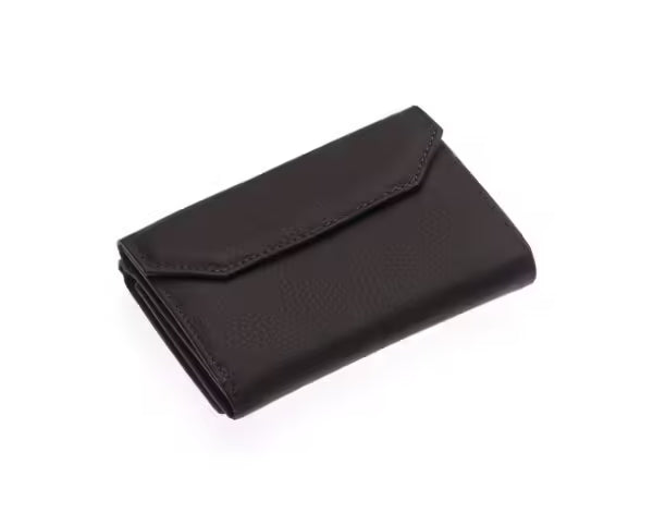 Portefeuille femme Westpolo en cuir mat véritable (402)