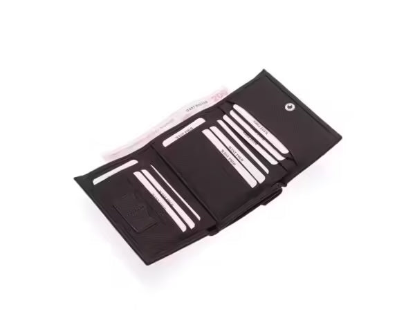 Portefeuille femme Westpolo en cuir mat véritable (402)