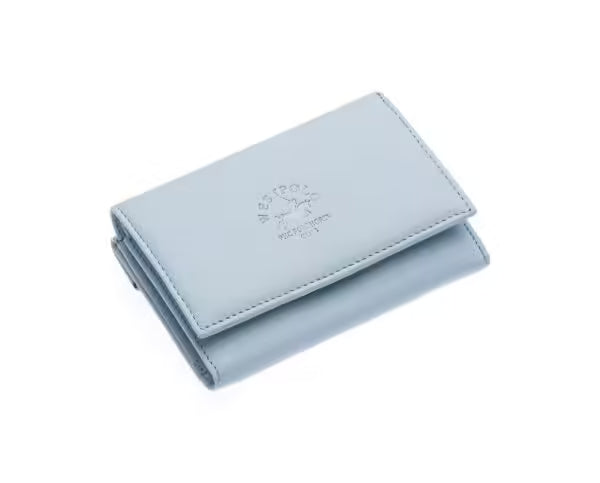 Portefeuille femme Westpolo en cuir mat véritable (402)