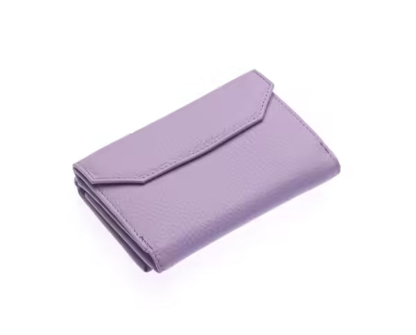 Portefeuille femme Westpolo en cuir mat véritable (402)