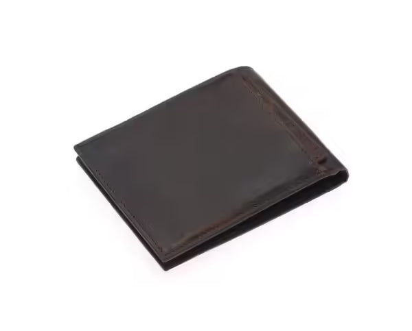 Westpolo Genuine Tumbled Crazy Leather Wallet Card Holder (1440C)