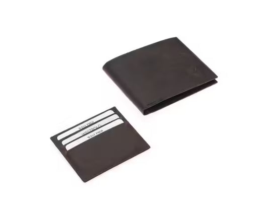 Westpolo Genuine Tumbled Crazy Leather Wallet Card Holder (1440C)