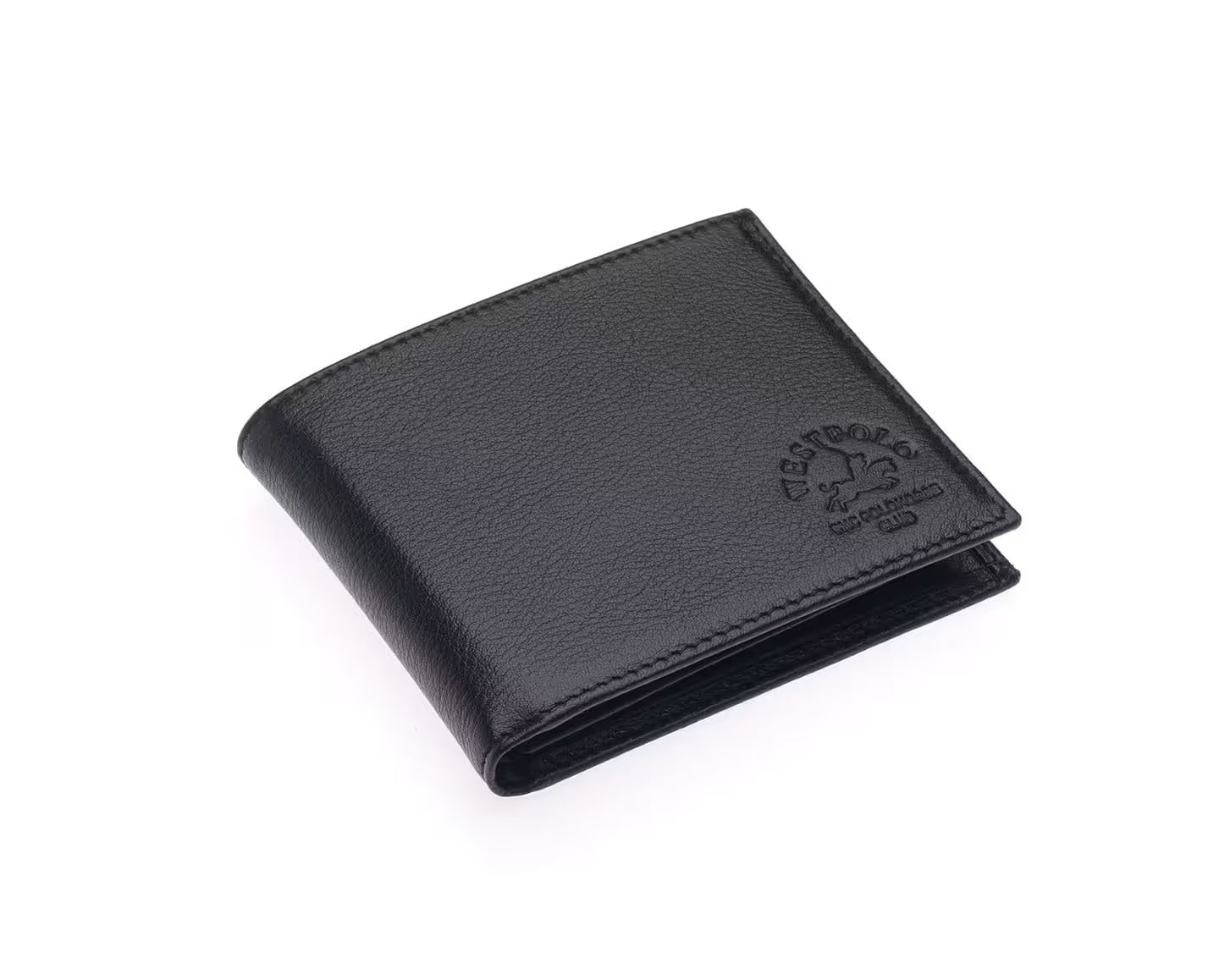 Westpolo Genuine Tumbled Leather Handmade Men's Wallet with Large Card Compartment (559C)
