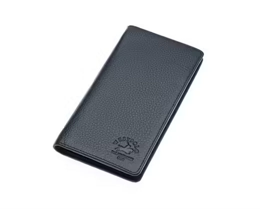 Portefeuille long unisexe Westpolo Harley en cuir véritable, grande capacité, avec compartiment pour téléphone (2741) 