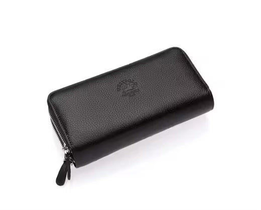 Portefeuille portefeuille unisexe Westpolo Harmony en cuir véritable avec compartiment pour téléphone (419) 