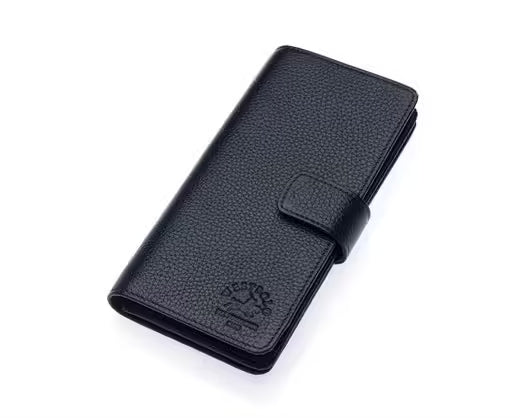 Westpolo Lime Unisex Genuine Leather Long Wallet with Phone Compartment (2746)