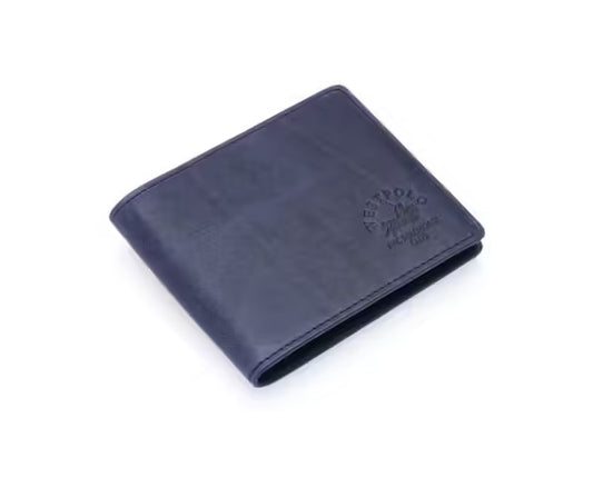 Westpolo Pirus Genuine Tumbled Leather Vintage Wallet Card Holder With Coin Compartment (1625C)