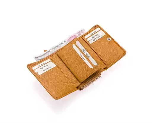 Portefeuille femme en cuir véritable Westpolo Ria (422)