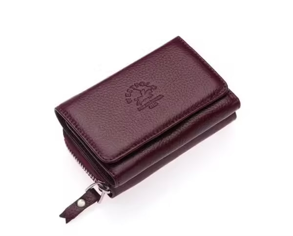 Portefeuille femme en cuir véritable Westpolo Ria (422)