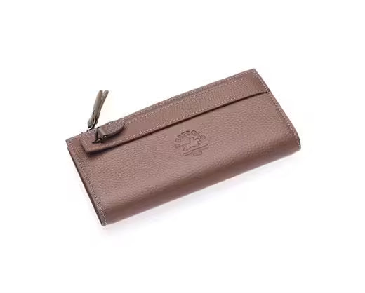 Portefeuille horizontal unisexe Westpolo Rice en cuir véritable, grande capacité, avec compartiment pour téléphone (3760) 