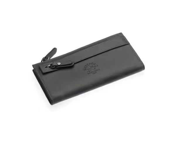 Westpolo Rice Large Card Capacity Unisex Genuine Leather Horizontal Wallet Card Holder with Phone Compartment (3760C)