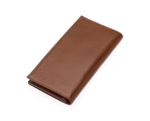 Portefeuille unisexe long en cuir véritable Westpolo Salvia grande capacité pour cartes avec compartiment pour téléphone (977) 