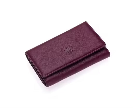 Westpolo Tasha Large Card Capacity Genuine Leather Horizontal Women's Wallet with Phone Compartment(488)
