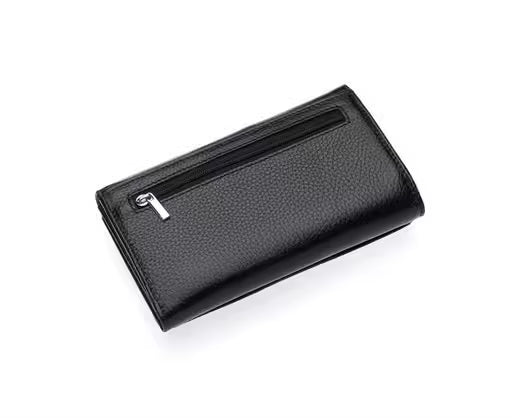 Westpolo Tasha Large Card Capacity Genuine Leather Horizontal Women's Wallet with Phone Compartment(488)