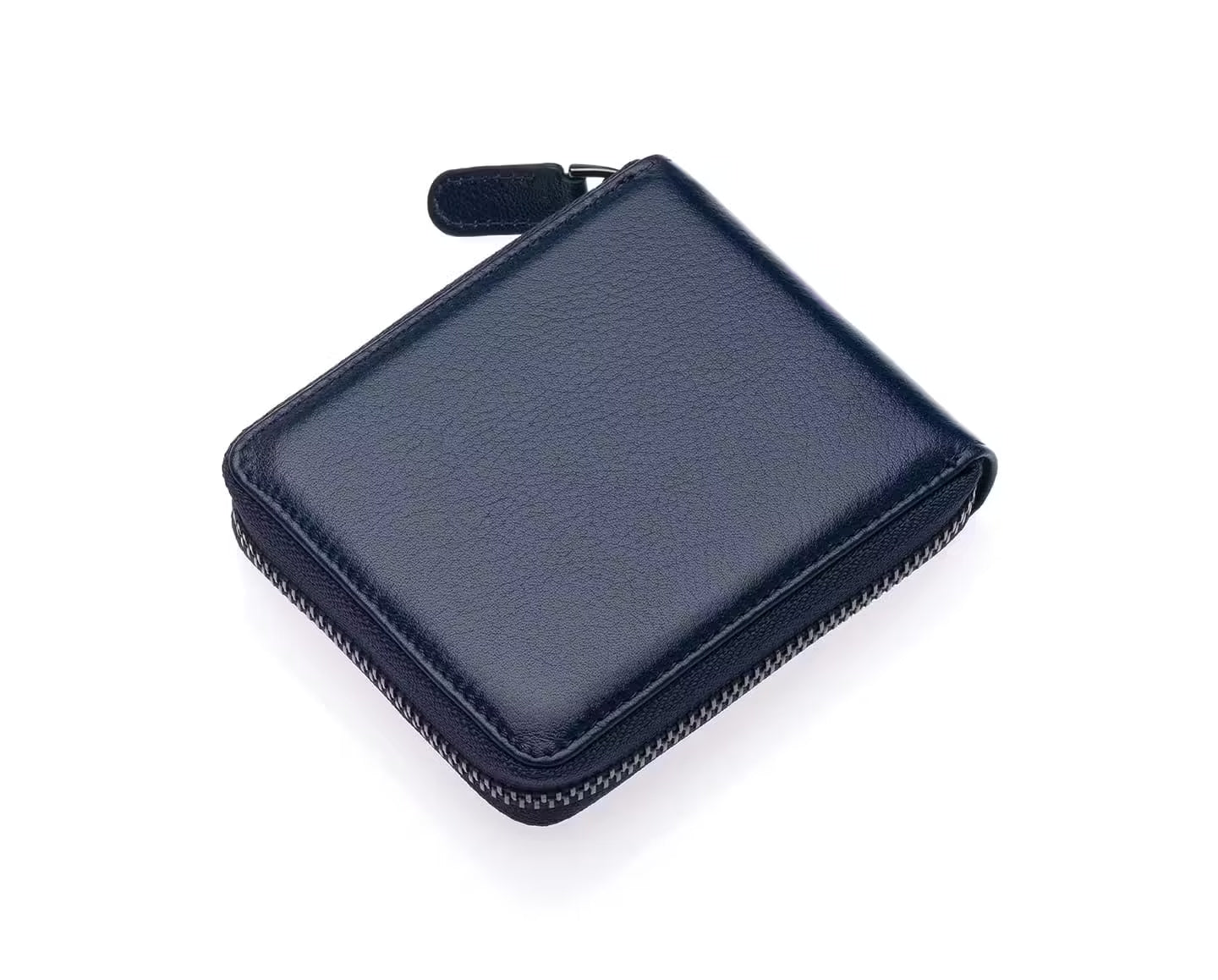 Westpolo Tiger Unisex Genuine Tumbled Leather Wallet Card Holder With Abundant Credit Card Compartment (2743)