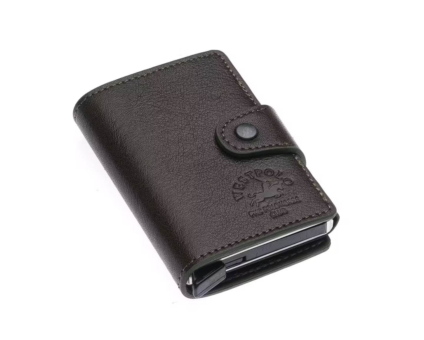 Westpolo Genuine Leather Unisex Cardholder Wallet (5510)