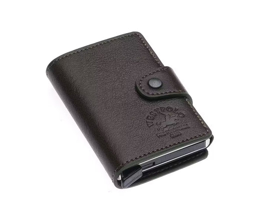 Westpolo Genuine Leather Unisex Cardholder Wallet (5510)