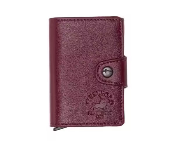 Westpolo Genuine Leather Unisex Cardholder Wallet (5510)