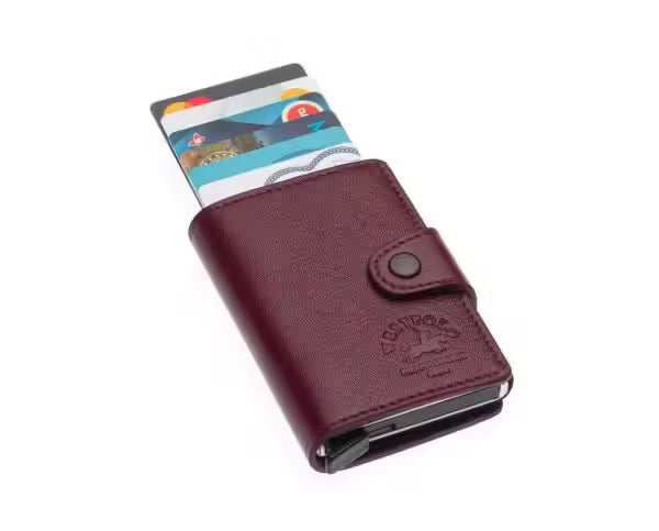 Westpolo Genuine Leather Unisex Cardholder Wallet (5510)