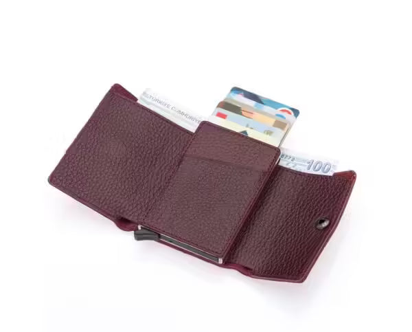 Portefeuille Porte-cartes Cuir Véritable Westpolo (5520)