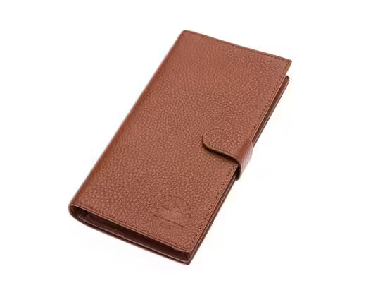 Westpolo Wizard Genuine Antique Leather Phone Compartment Unisex Flip Wallet (877P)
