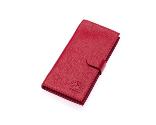 Westpolo Wizard Genuine Antique Leather Phone Compartment Unisex Flip Wallet (877P)