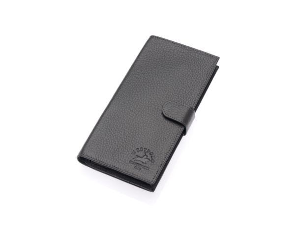 Westpolo Wizard Genuine Antique Leather Phone Compartment Unisex Flip Wallet (877P)