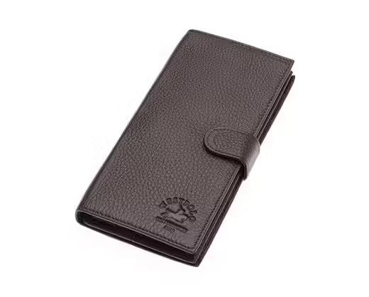 Westpolo Wizard Genuine Antique Leather Phone Compartment Unisex Flip Wallet (877P)