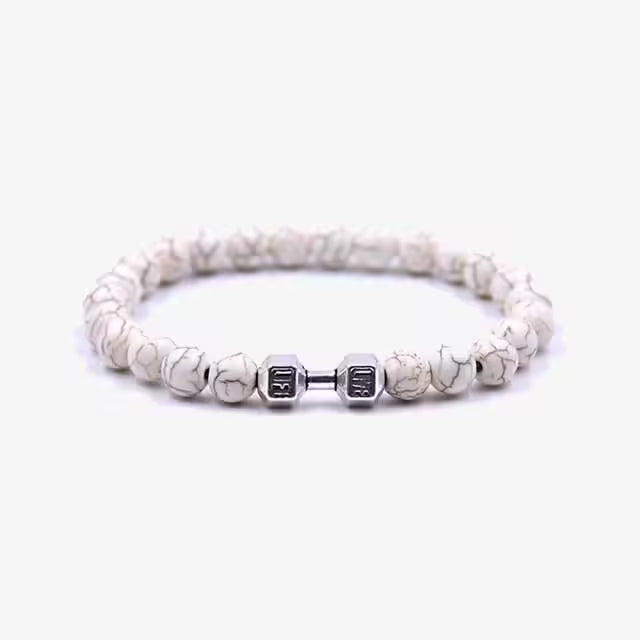 White Beads Bracelet (EGBT002)