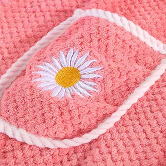 Women's Shower Wrap Towel Lightweight Bathrobe with Pocket – Soft Bath Linen Body Wrap for SPA, Hotel, Gym & Bathroom